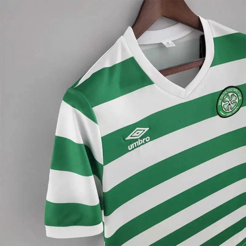 Celtic Retro Soccer Jersey Home Custom Shirt 1980/81