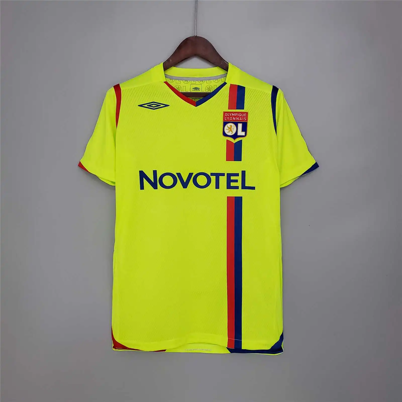Olympique Lyonnais Retro Football Jersey Third Away Custom Shirt 2008-09