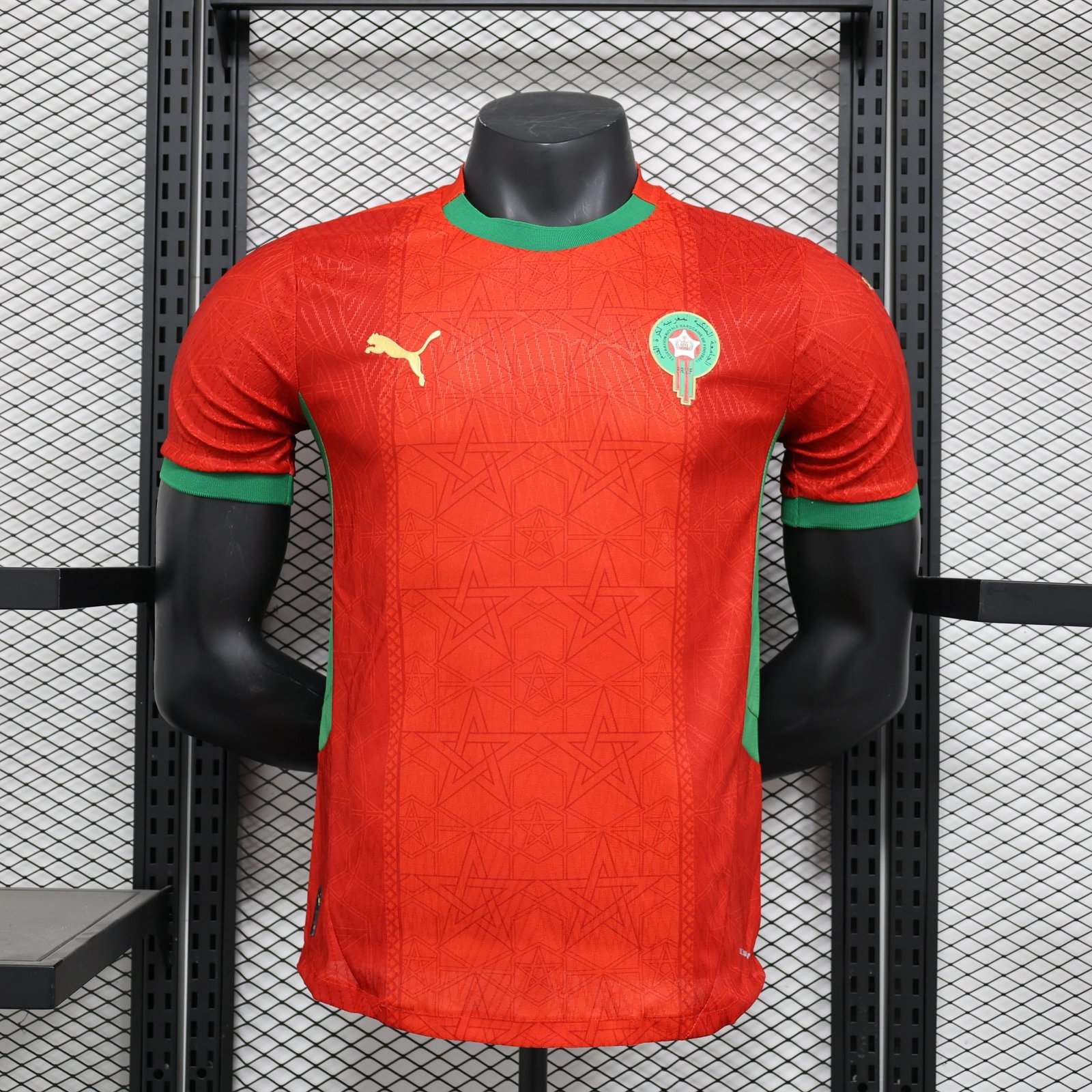 Morocco Authentic Soccer Jersey Home Shirt 2024-25
