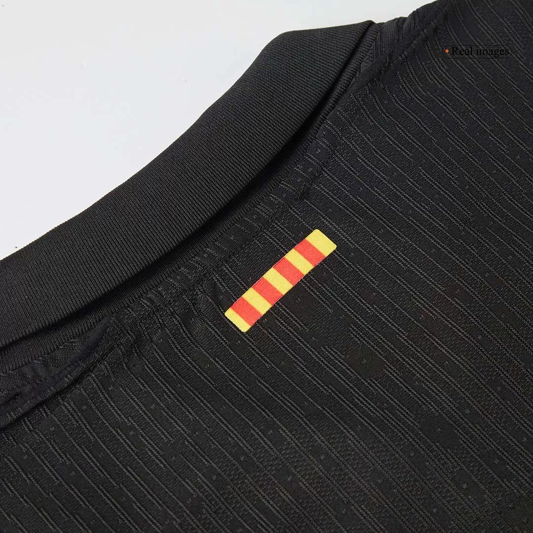 Authentic Barcelona Away Soccer Jersey 2024/25 - Spotify Logo Without Text