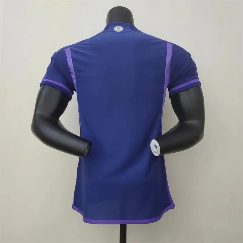 Argentina Authentic Soccer Jersey Away Shirt 2022 - World Cup Champion Edition 3 Stars