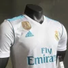 Real Madrid Authentic Retro Jersey Home Soccer Shirt 2017/18