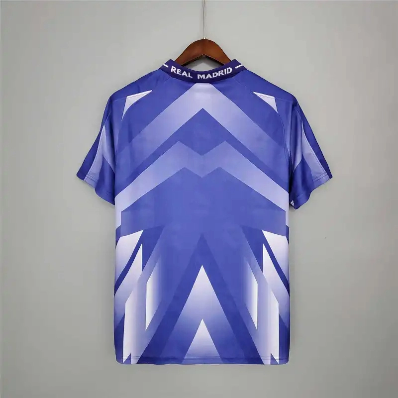 Real Madrid Retro Jersey Away Custom Soccer Shirt 1996-97