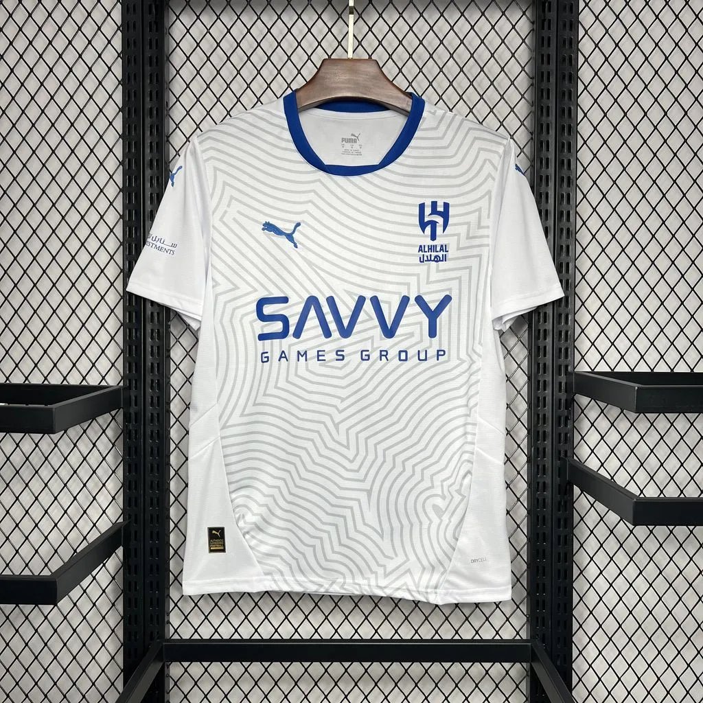 Al Hilal SFC Soccer Jersey Away Custom Shirt 2024/25