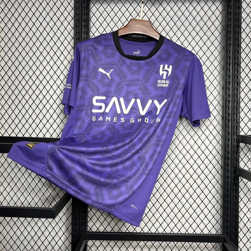 Al Hilal SFC Soccer Jersey Third Away Custom Shirt 2024/25
