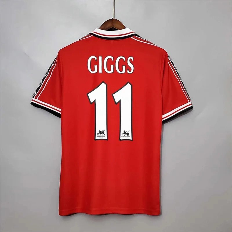 Manchester United Retro Home Football Jersey Shirt 1998/99