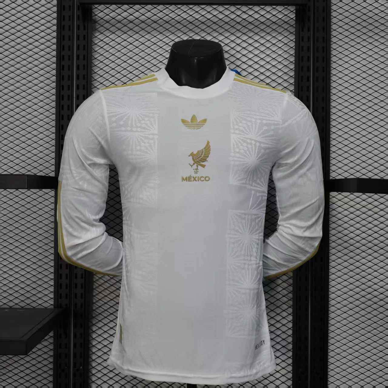 Mexico Authentic White Special Long Sleeve Soccer Jersey 2025