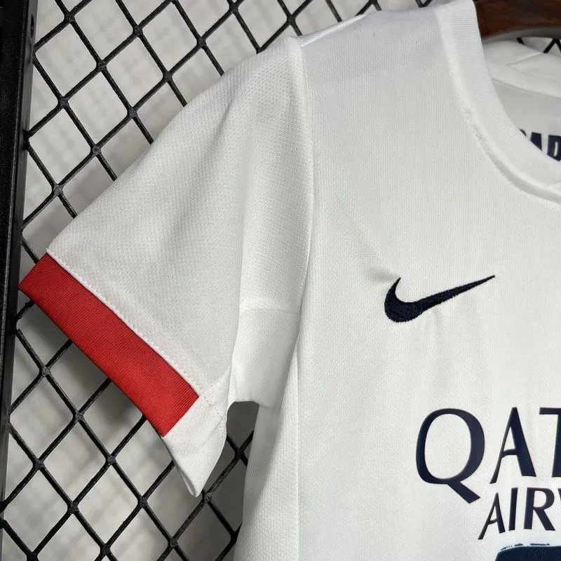 PSG Soccer Jersey Away Kids Kit Jersey+Shorts 2024/25