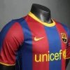 Authentic Barcelona Retro Jersey Home Soccer Shirt 2010-11