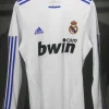 Real Madrid Authentic Retro Jersey Home Long Sleeve Soccer Shirt 2010/11