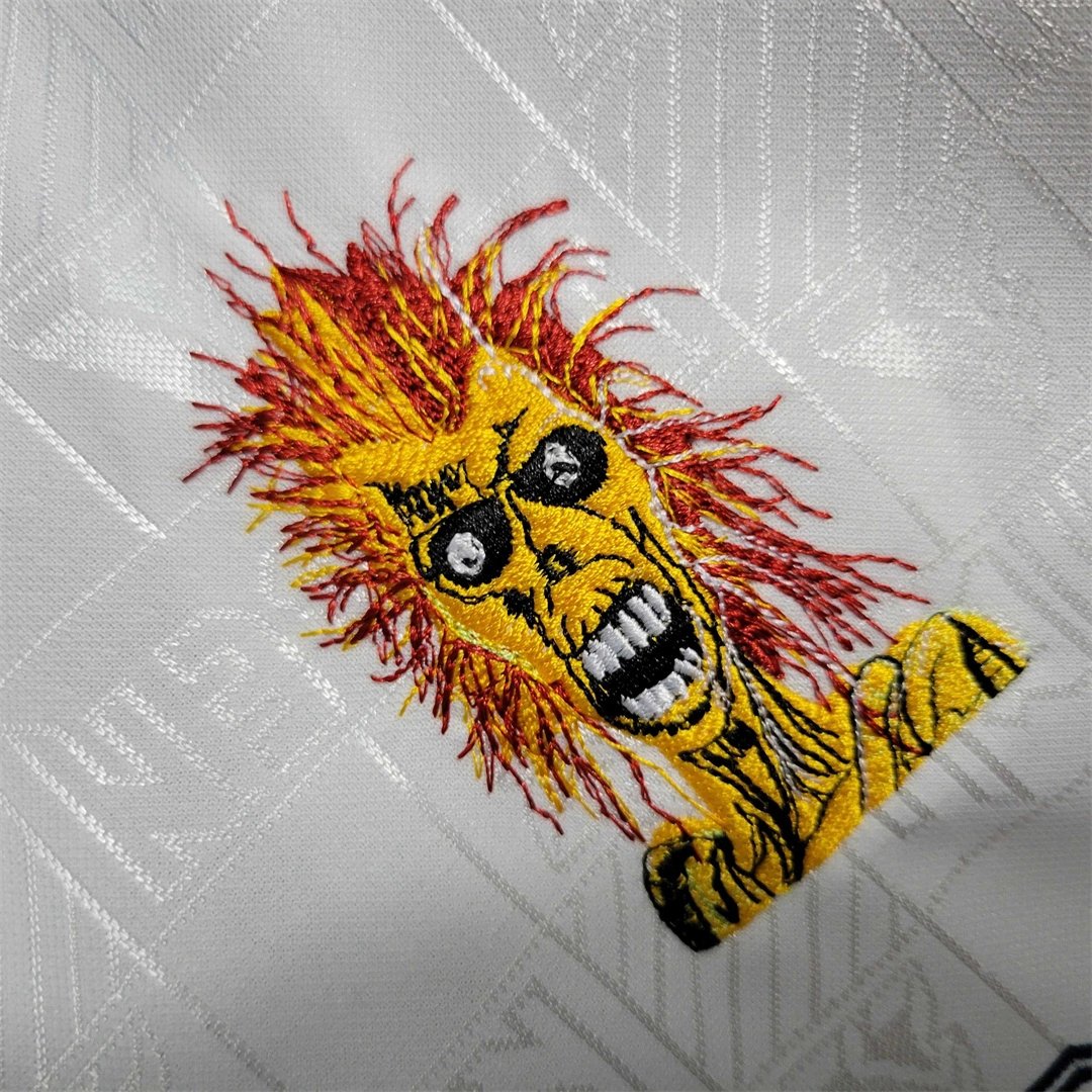 West Ham United Retro Football Jersey Iron Maiden Away Joint Board Shirt 1999/01