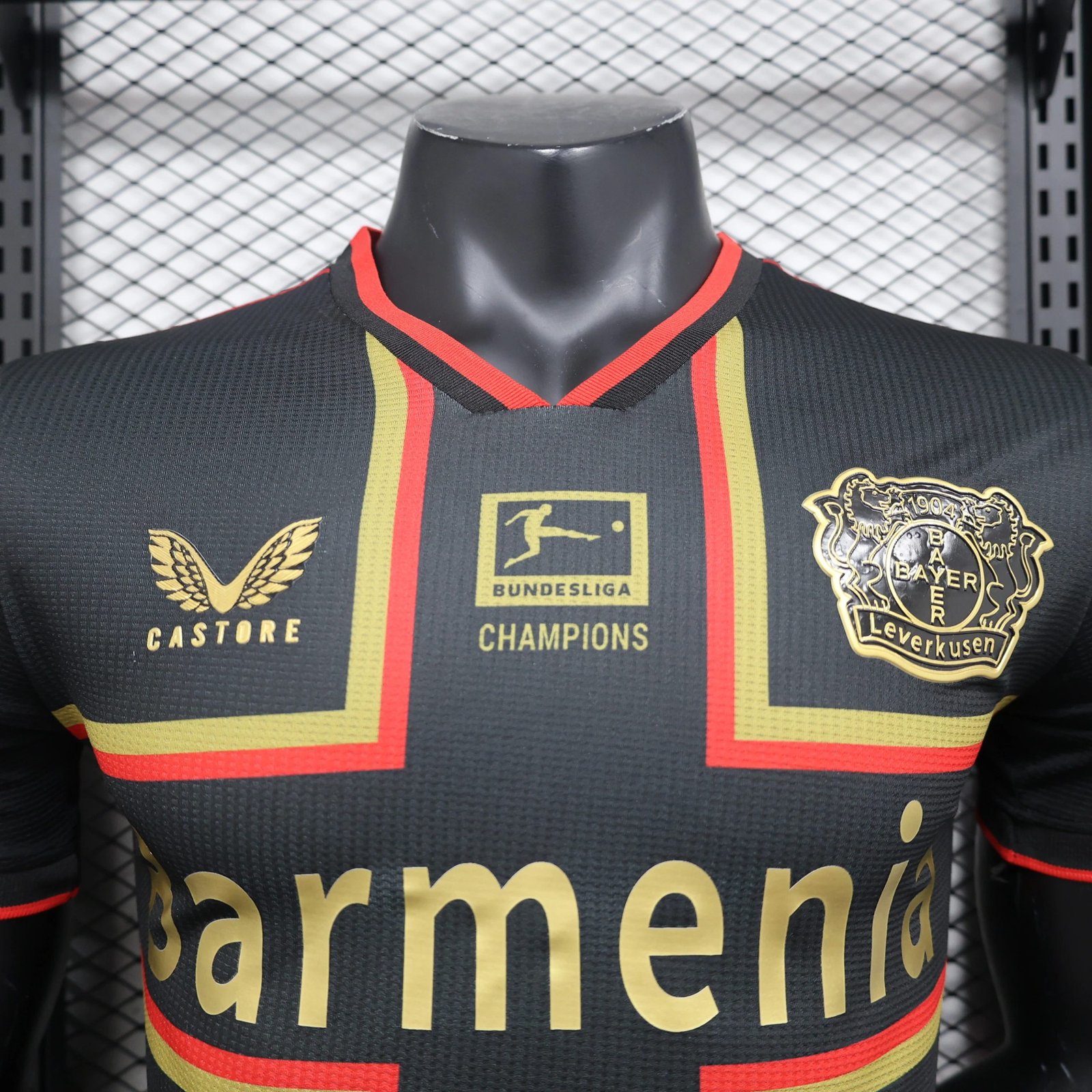 Bayer 04 Leverkusen Authentic Soccer Jersey Champions Special Edition Shirt 2024/25