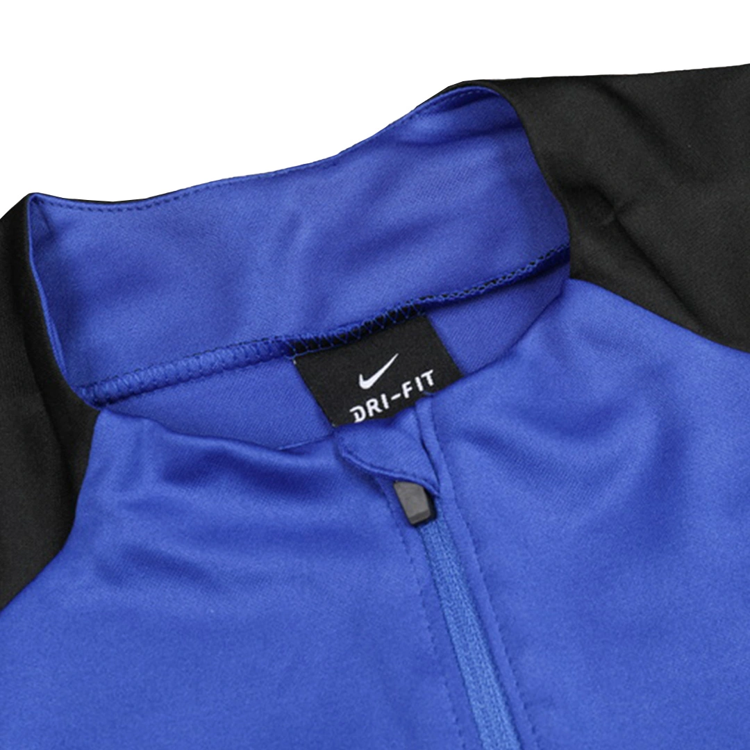 Kids Barcelona Zipper Sweat Kit (Top+Pants) Blue 2024/25