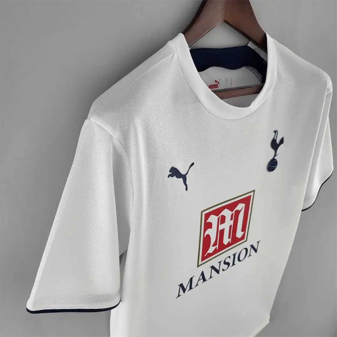 8eec5cee0761a6e4f34e4a174cf2993bfa81a242 Tottenham Hotspur Retro Football Jersey Home Custom Shirt 2006/07