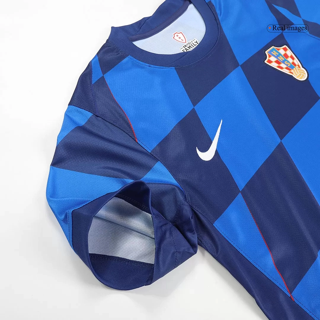 Croatia Soccer Jersey Away Custom Shirt EURO 2024