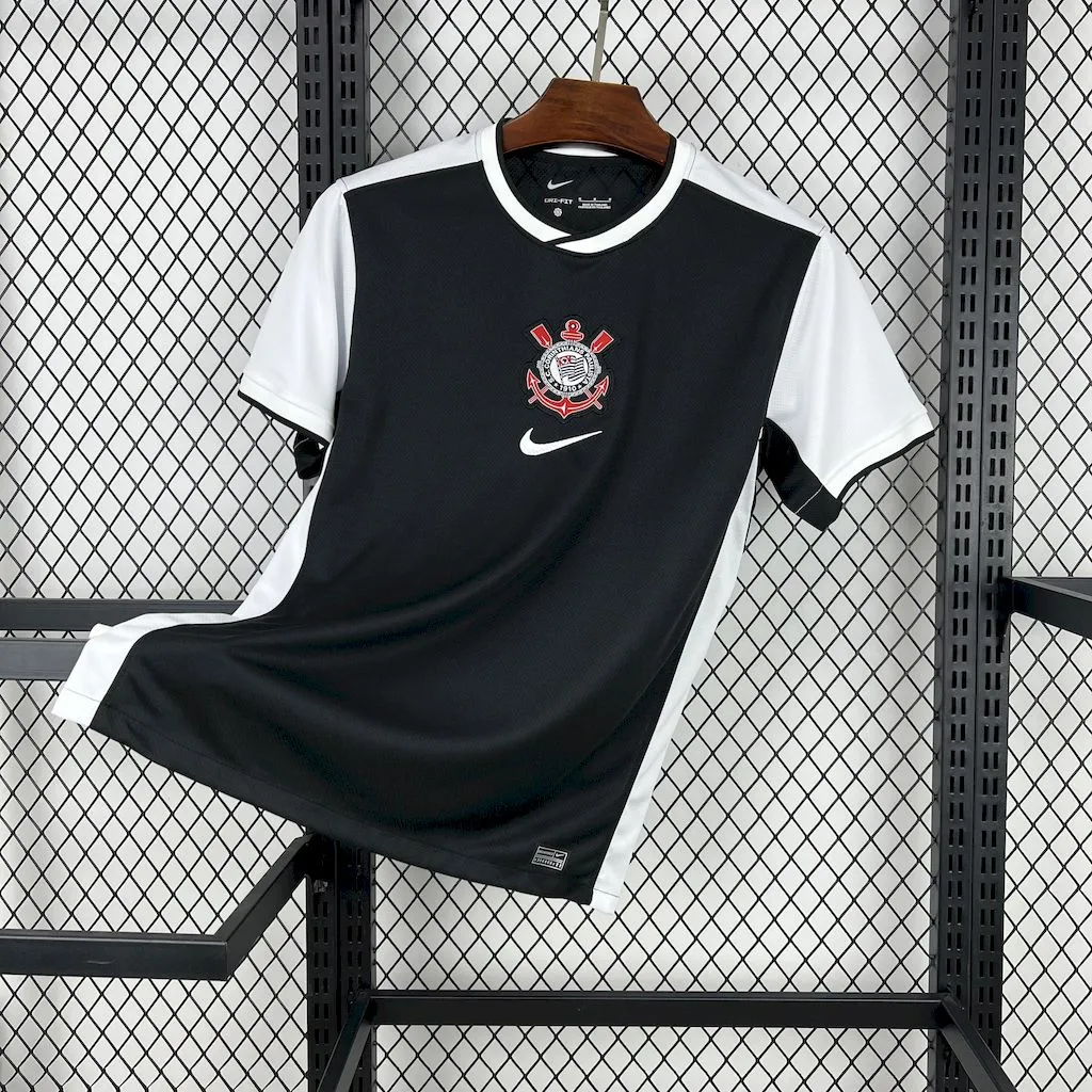 Corinthians Soccer Jersey Away Custom Shirt 2025