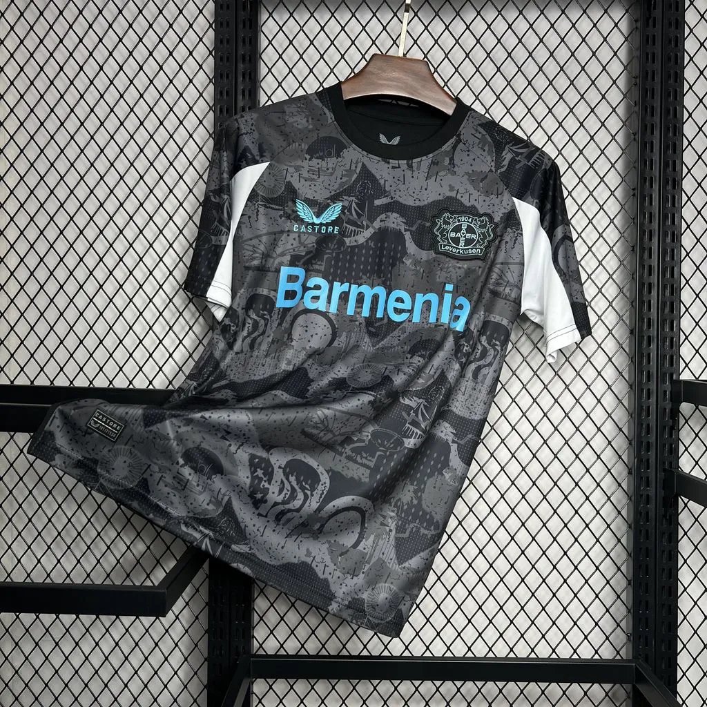 Bayer 04 Leverkusen Soccer Jersey Third Away Custom Shirt 2024/25
