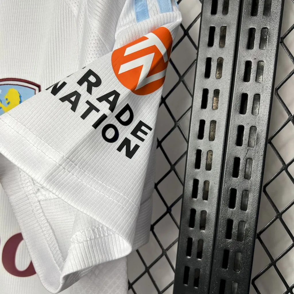 Aston Villa Football Jersey Away Custom Shirt 2024/25