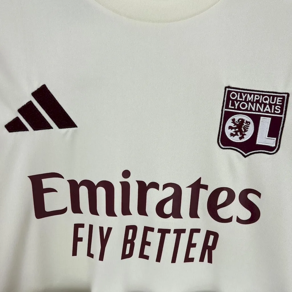 Olympique Lyonnais Football Jersey Third Away Custom Shirt 2024/25