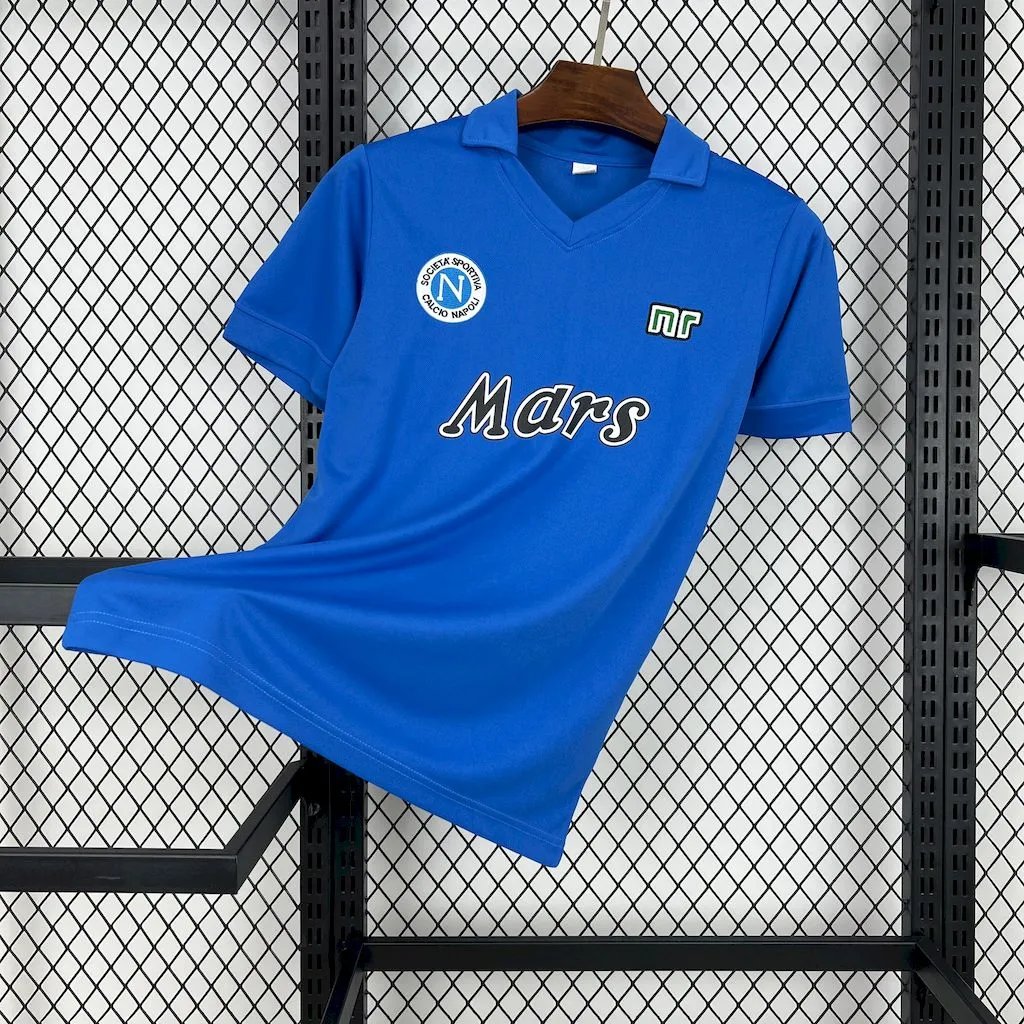 Napoli Retro Soccer Jersey Home Custom Shirt 1989-90