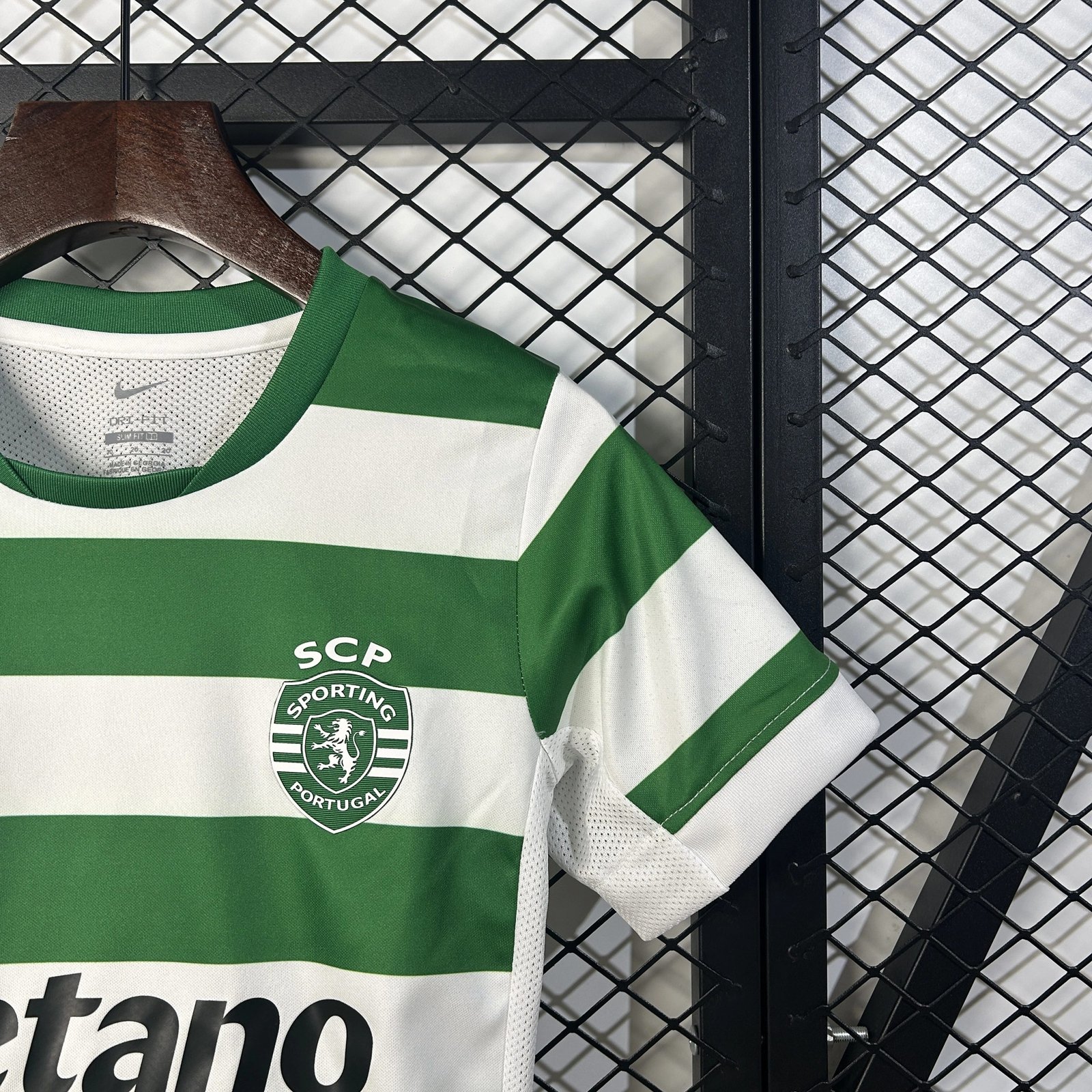 Sporting CP Soccer Jersey Home Kids Kit Jersey+Shorts 2025/26