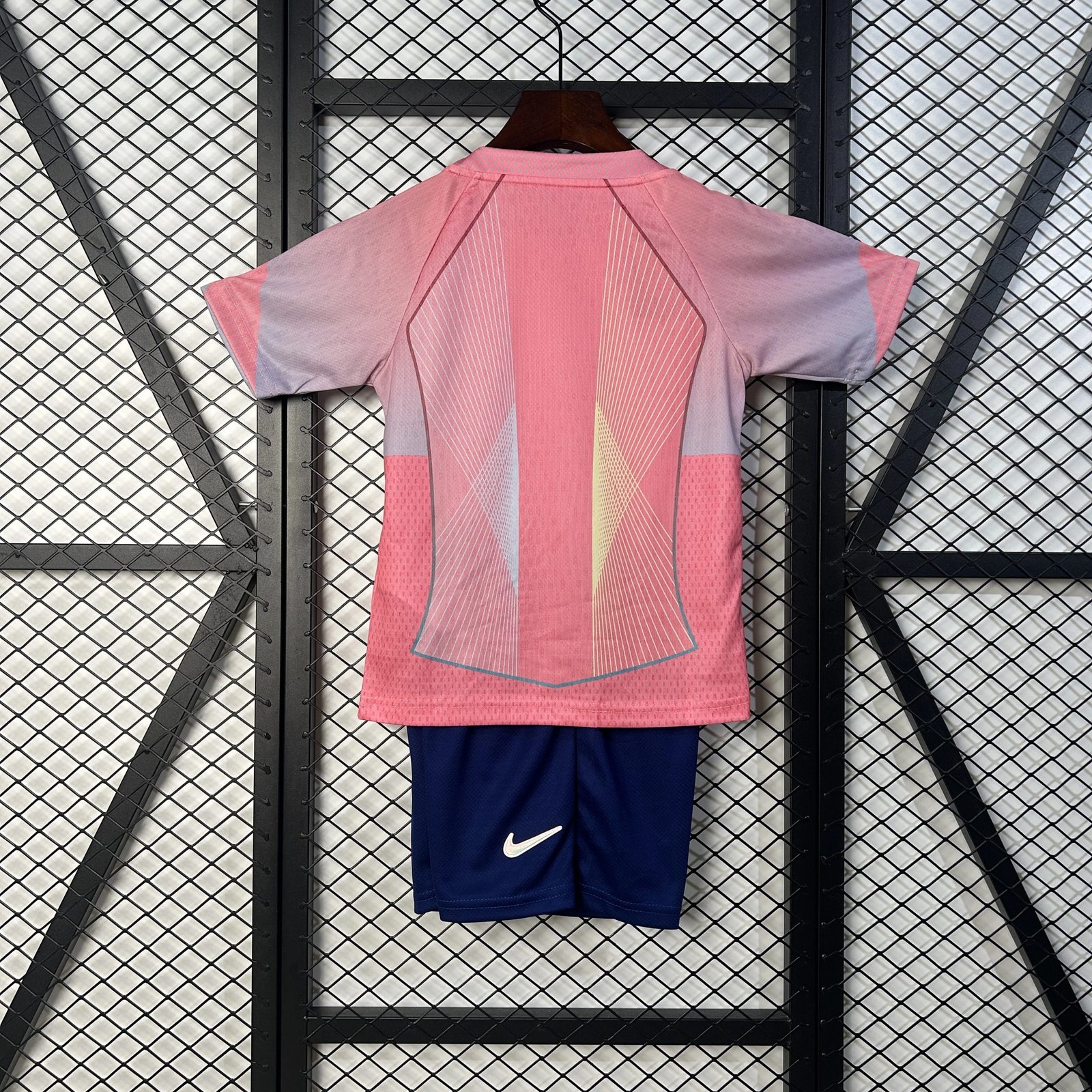 Barcelona Pink Special Edition Soccer Kids Kit Jersey+Shorts 2025/26