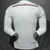 Real Madrid Authentic Retro Jersey Home Long Sleeve Soccer Shirt 2014/15