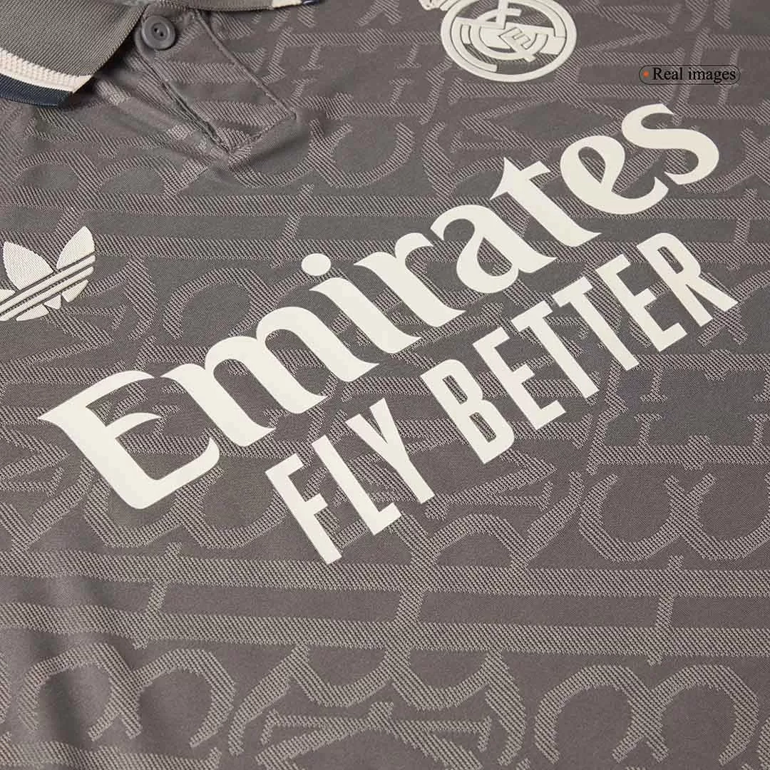 Real Madrid Authentic Soccer Jersey Third Away Shirt 2024/25