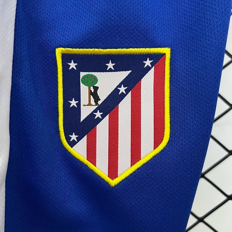 Atletico Madrid Soccer Jersey Home Kids Kit Jersey+Shorts 2025/26