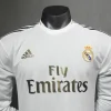 Real Madrid Authentic Retro Jersey Home Long Sleeve Soccer Shirt 2019/20