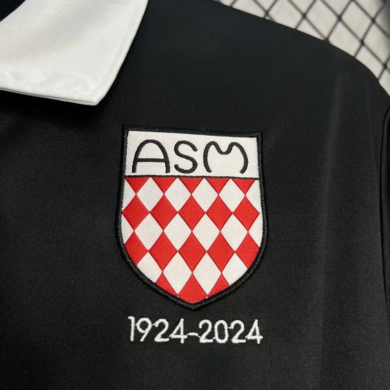AS Monaco Soccer Jersey Centenary Kit Custom Shirt 2024/25