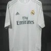 Real Madrid Authentic Retro Jersey Home Soccer Shirt 2015/16