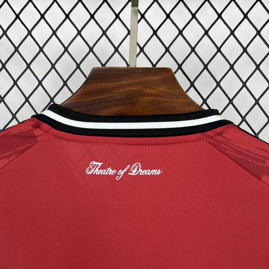Manchester United Home Football Jersey Shirt 2025/26.