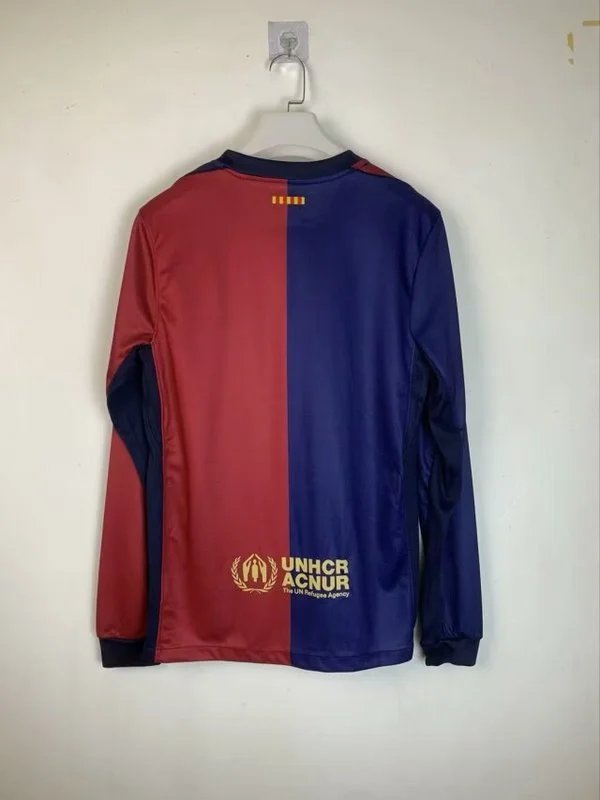 99921f76e3062919292369eebaf1cebb8d8fb7dd Barcelona Home Soccer Jersey Long Sleeve 2024/25