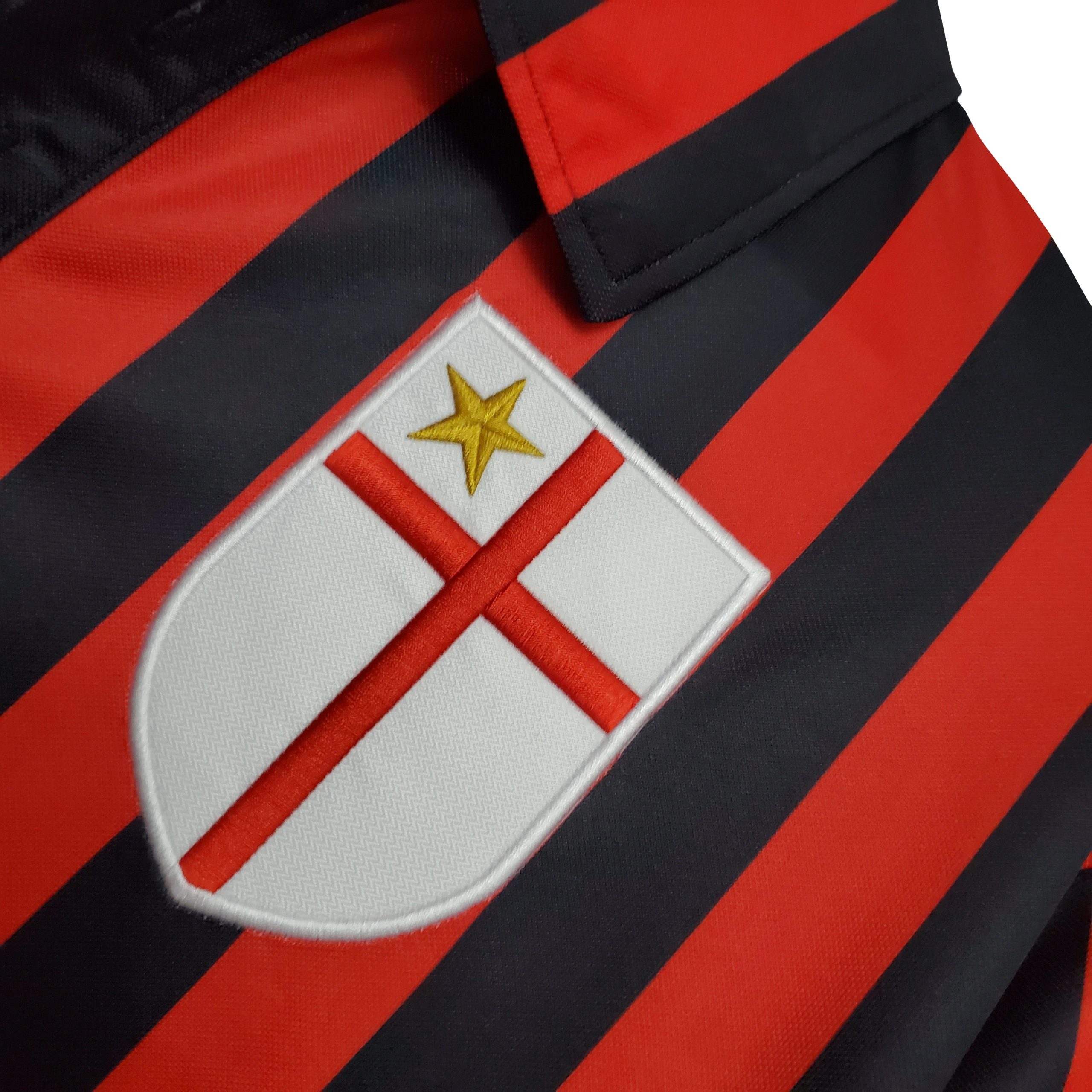 AC Milan Retro Soccer Jersey Centenary Home Custom Shirt 1999/00