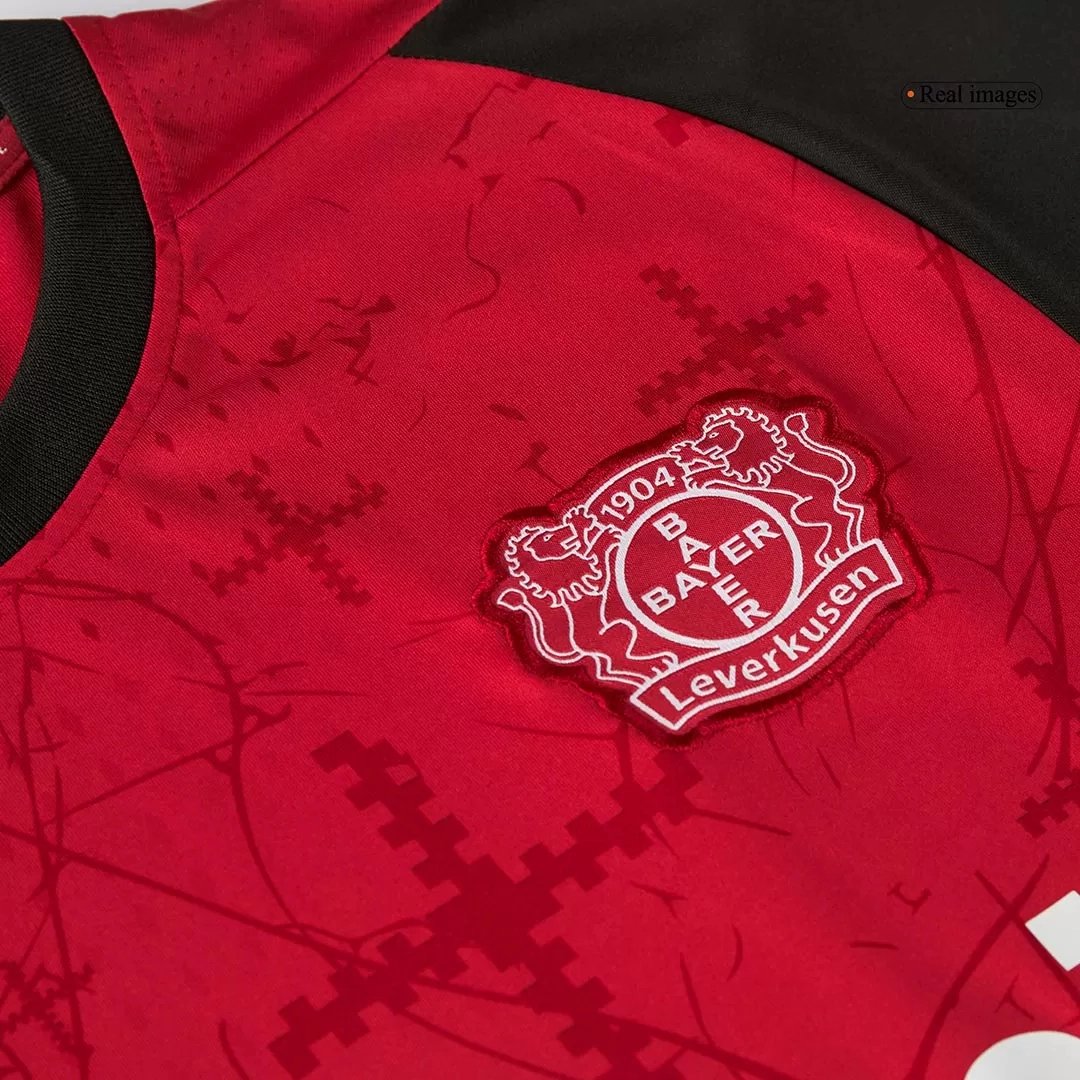 Bayer 04 Leverkusen Soccer Jersey Home Custom Shirt 2024/25