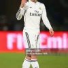 Real Madrid Authentic Retro Jersey Home Long Sleeve Soccer Shirt 2014/15