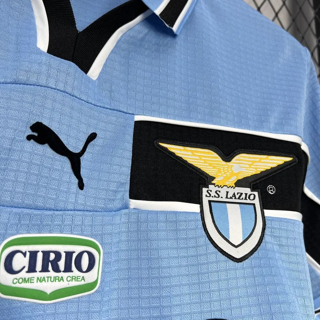 Lazio Retro Soccer Jersey Home Custom Shirt 1998-99