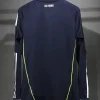 Real Madrid Authentic Retro Jersey Away Long Sleeve Soccer Shirt 2010/11