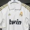 Real Madrid Authentic Retro Jersey Home Soccer Shirt 2011/12