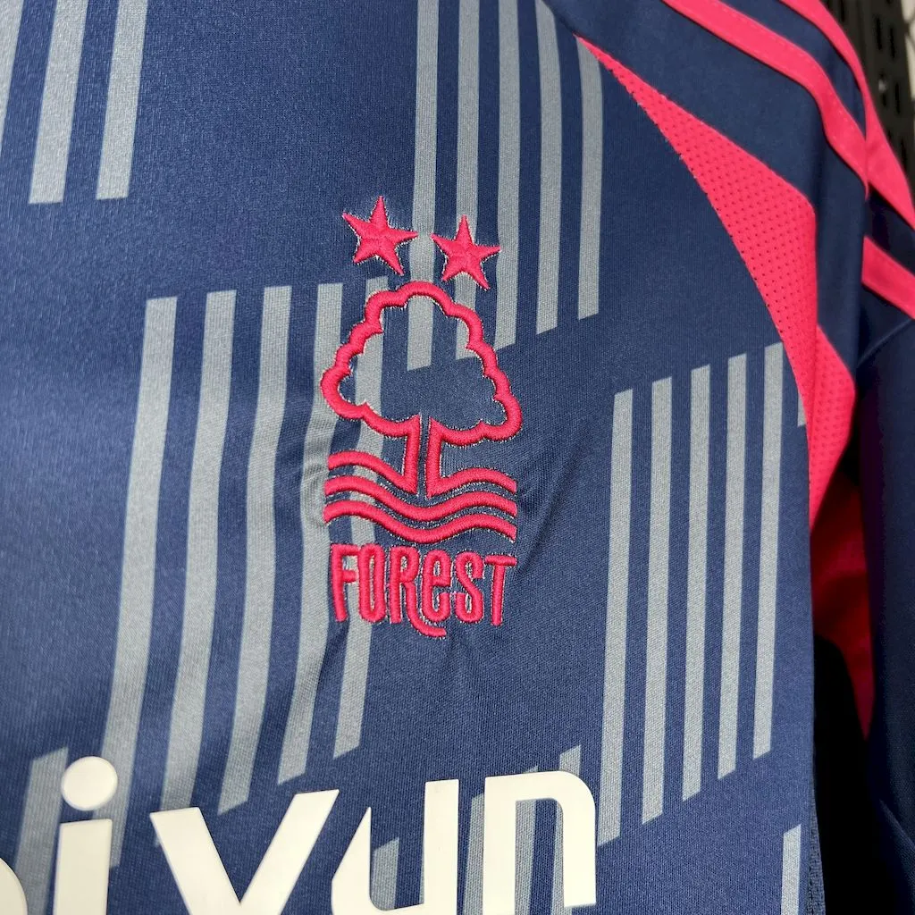 Nottingham Forest Football Jersey Away Custom Shirt 2024/25