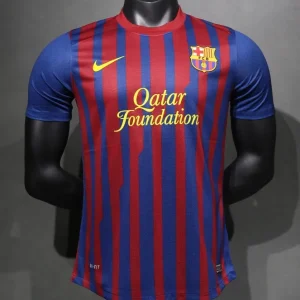 Authentic Barcelona Retro Jersey Home Soccer Shirt 2011-12