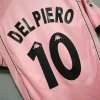 Juventus Retro Soccer Jersey Centenary Custom Shirt 1997-98