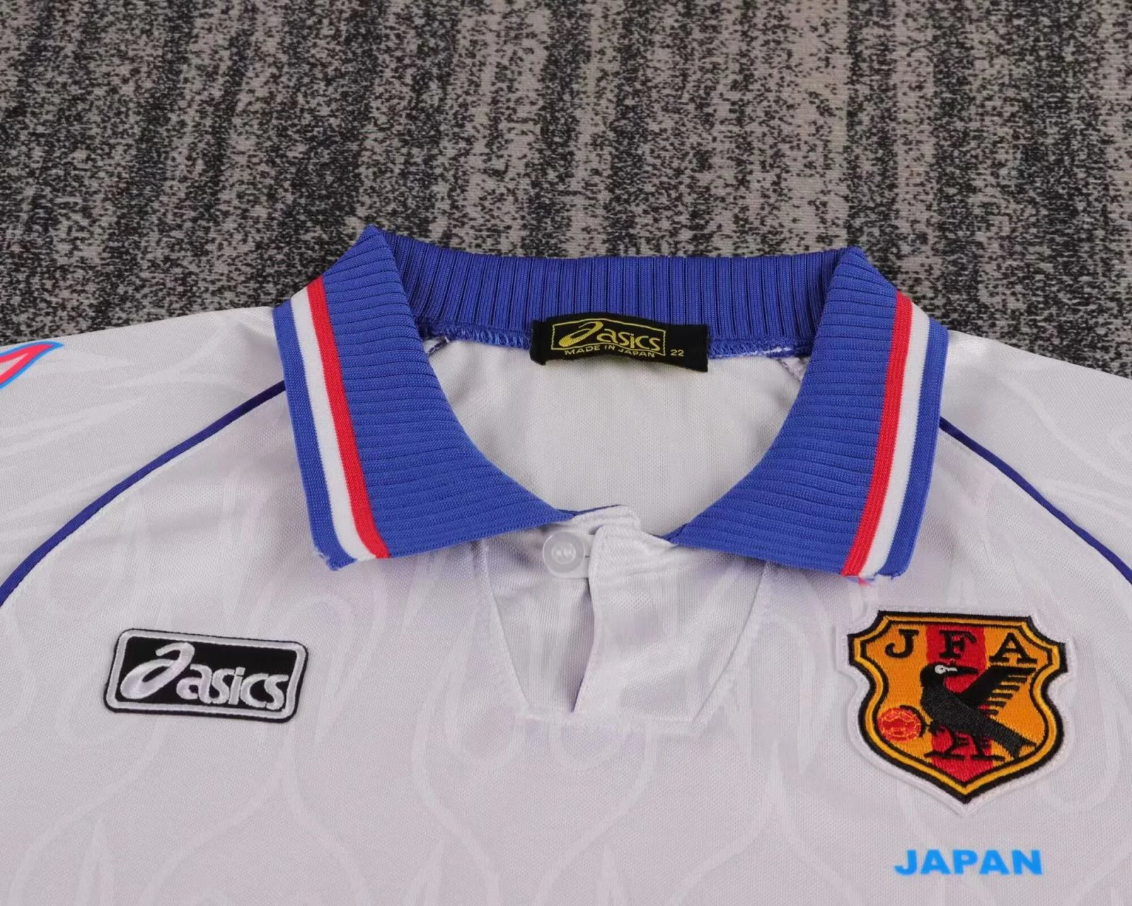 Japan Retro Soccer Jersey Away Kids Kit Jersey+Shorts 1998