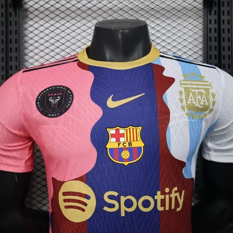 Messi Authentic Commemorative Edition Shirt 2025/26 - All Club Mix