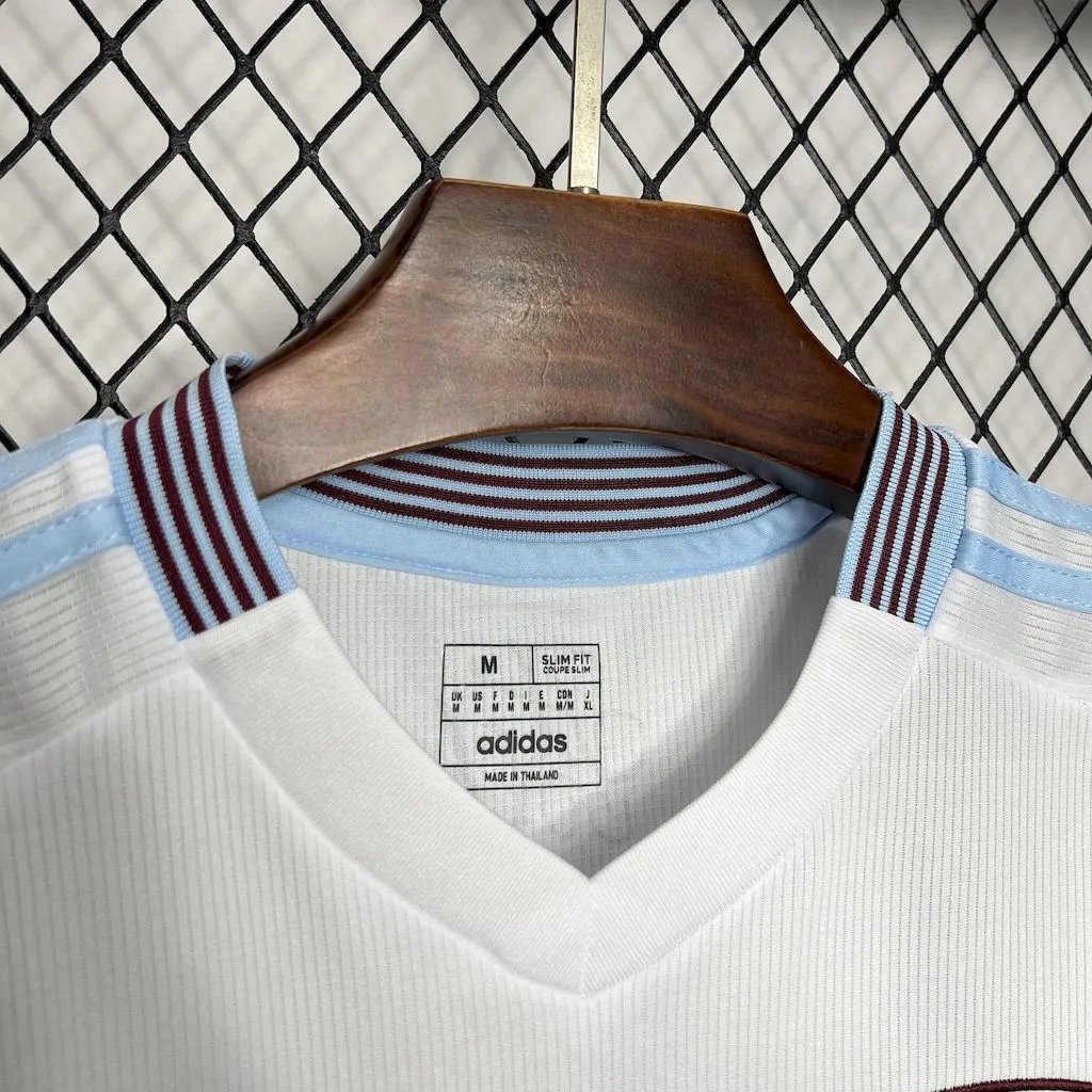 Aston Villa Football Jersey Away Custom Shirt 2024/25
