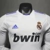 Real Madrid Authentic Retro Jersey Home Long Sleeve Soccer Shirt 2010/11