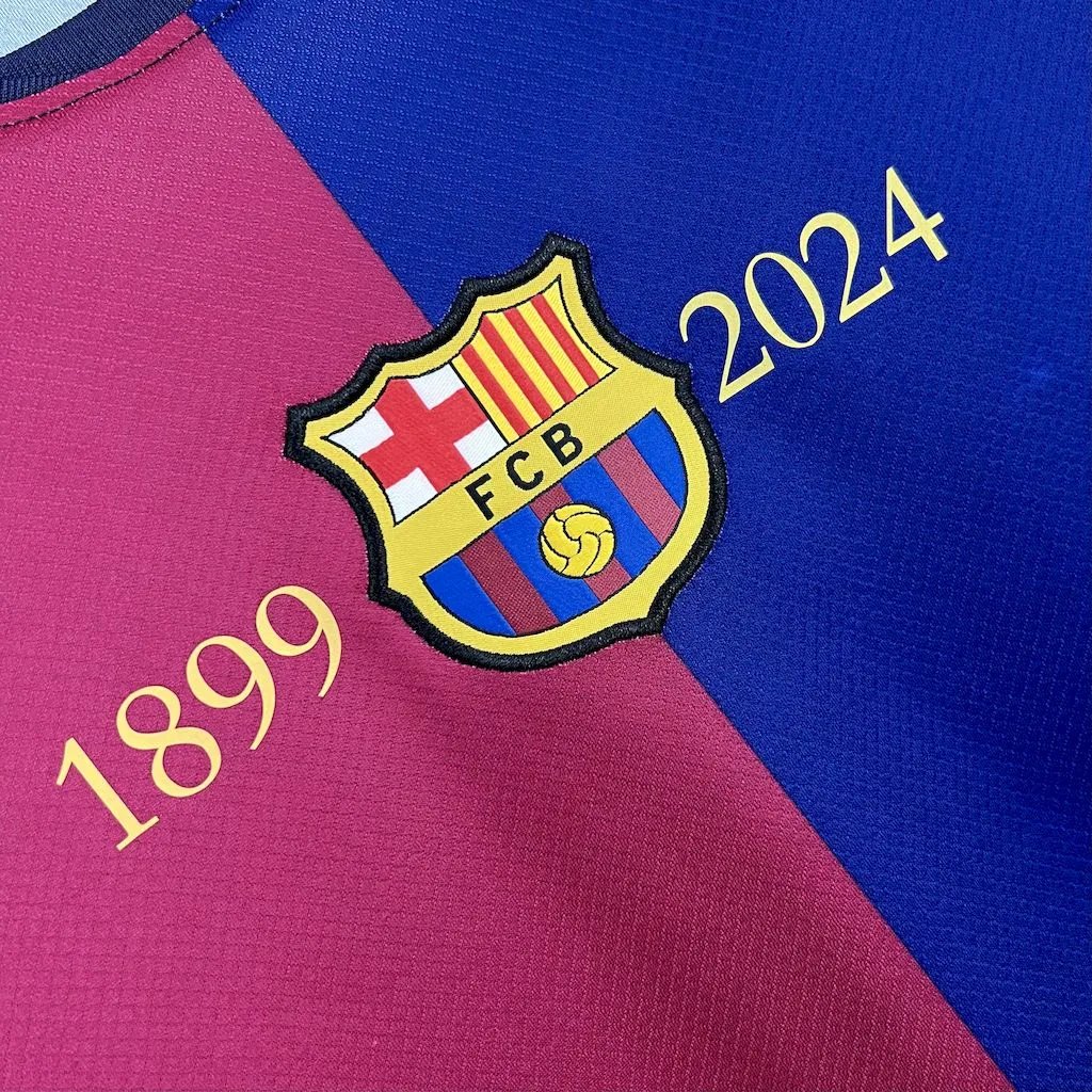 Barcelona Soccer Jersey 125th Anniversary Custom Shirt 2024/25