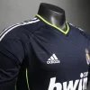 Real Madrid Authentic Retro Jersey Away Long Sleeve Soccer Shirt 2010/11