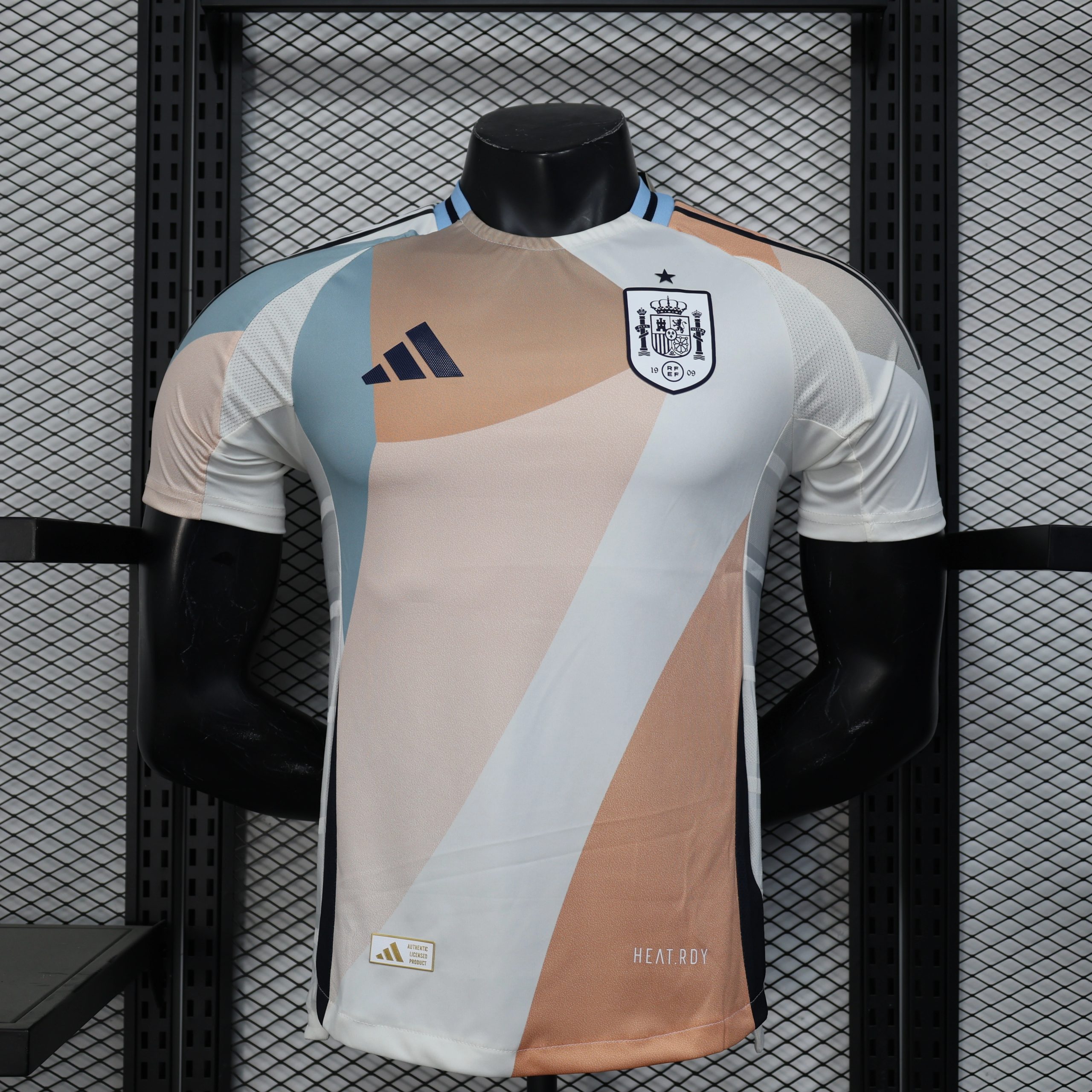 Spain Authentic Soccer Jersey Away Shirt 2025